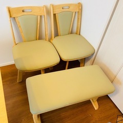 【取引中】ダイニングテーブル（折りたたみ式）の画像