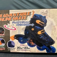 【新品・未使用】ジュニアジャストインラインスケート