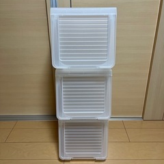 スタッキング収納3個セット※12日まで
　　　　