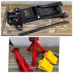 【1日500円レンタル】★自動車エンジンオイル交換ジャッキ用具