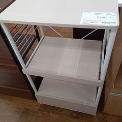 ★ジモティ割あり★  レンジ台  H100.5×D47×W60 クリーニング済み MT4322の画像