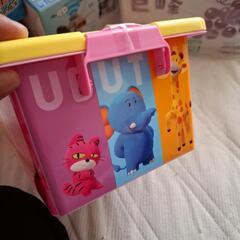 たべっ子どうぶつ　コンテナBOX　黄の画像