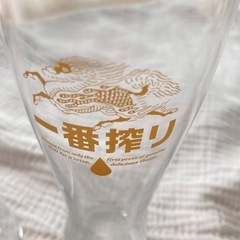 ビールグラス　一番搾り　プレミアムモルツ　未使用の画像
