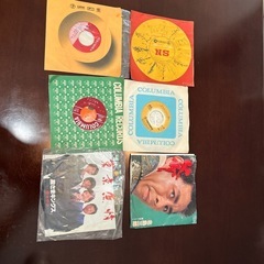 昭和レトロなシングルレコード盤