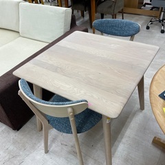 大川家具 ジャーナルダイニング3点セット