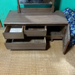 鏡台 ドレッサー 昭和レトロの画像