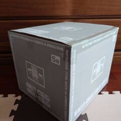 未使用(未組立)　回転式ラックコミック・ビデオ・DVD用の画像