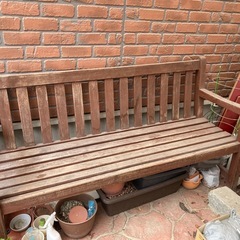 木製ベンチチェア（幅155cm）