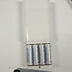 0506-053 eneloop 充電器　充電池 HR-3UTG 4本セットの画像