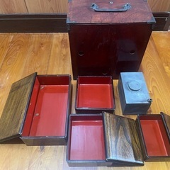 昭和の小物入れの画像