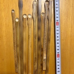 手作り　タモ　網　メダカの画像