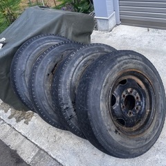 15インチ　6.50R15 
ライトトラック等　タイヤ付ホイール...