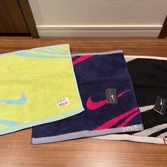 新品未使用　NIKEミニタオル3枚組