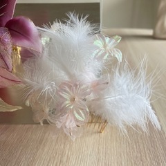 髪飾り2点の画像