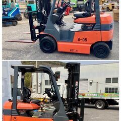 中古 動作確認済み トヨタ バッテリーフォークリフト 7FBH25 時間数約3193h 2.5tの画像