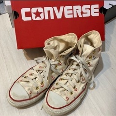 ◆コンバース◆オールスターズ　25.5cm マリン　イカリ　オフ...