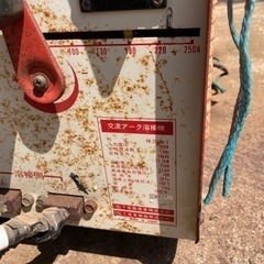 交流アーク溶接機　パナソニック250KLの画像