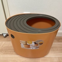【無料】猫トイレ（上から猫トイレ　プチサイズ）お譲りします 