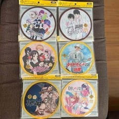 【アニメ柄】折りたためるうちわ　ジョージアコラボ