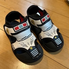 サンダル　16cm トミカ　パトカー
