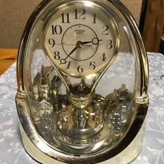 置時計 リズム時計工業製(故障品)