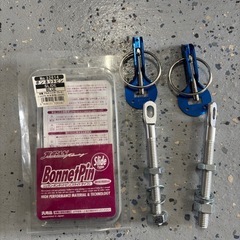 【新品】JURAN ボンネットピンスライドタイプ ブルー