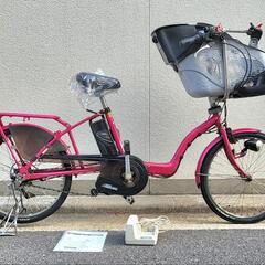 パナソニック♪電動アシスト自転車♪ギュット♪小径♪ピンク