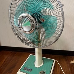 昭和レトロな扇風機