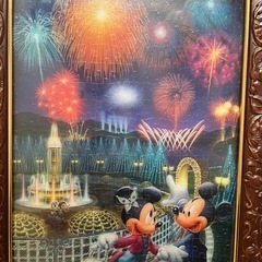 パズル　額縁付き　ディズニー　ミッキー&ミニーの画像