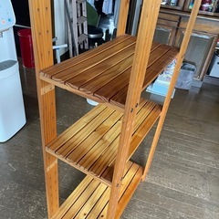 棚　
ウッドシェルフ　の画像