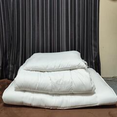 美品ニトリ　シングル寝具6点セットの画像