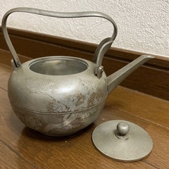 お屠蘇　錫　骨董品　　 茶道具 レトロ 急須 やかんの画像