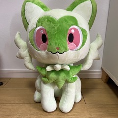 【美品】台北　ニャオハ　特大ぬいぐるみの画像