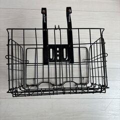 スポーツ自転車用　前カゴ（折り畳み式）の画像