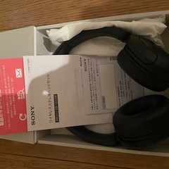 【超美品】SONYのワイヤレスヘッドホンの画像
