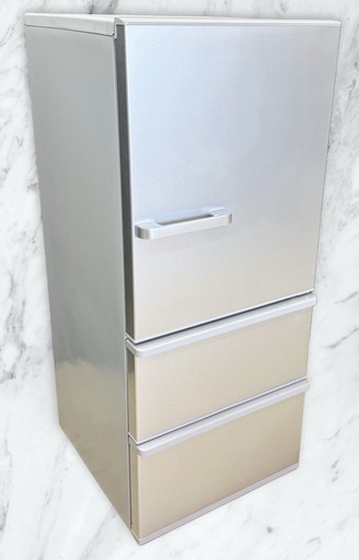 ノンフロン冷凍冷蔵庫（AQUA /AQR-27M /3ドア/2022年製）