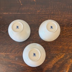 白山陶器　湯呑み　3個の画像