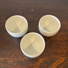 白山陶器　湯呑み　3個の画像