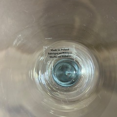 【バナナ苫小牧】デコレーションワイングラス 大型 ポーランド産の画像