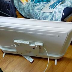 【動画あり】～5/9 19時まで 39000円→15000円  アイリスオーヤマ LT-40C420W 40V型 フルハイビジョンテレビ 2021年製 高年式 美品 ホワイト 使用感ほとんどなしの画像