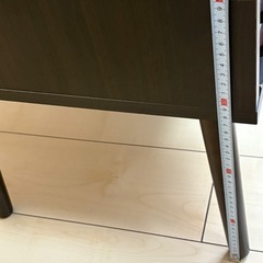 ローテーブル　ディスプレイガラス　引き出し付
の画像