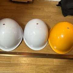 ヘルメット3個セット　美品　防災、工事用