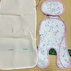 ニトリ　ベビーカーシート　2点セット