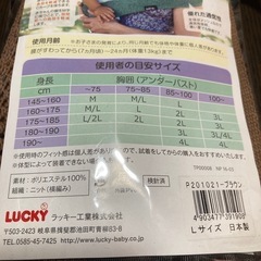 【新品未使用】バディバディ　おしりすっぽり　腰抱っこ紐　スリング　コンパクト　メッシュタイプ　Lサイズ　ブラウンの画像