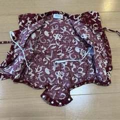 ベビー甚平　ロンパース 80cm いろは柄の画像
