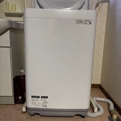 美品　シャープ　全自動電気洗濯機　2019年製の画像