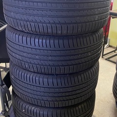 ☆ タイヤホイール 255/45ZR18 18インチ　5穴　2019年製　4本セット　8.5J×18H2　ET43の画像