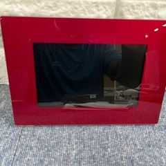 ★SONY★デジタルフォトフレーム7型レッドの画像