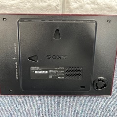 ★SONY★デジタルフォトフレーム7型レッドの画像