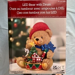 クリスマス　LEDライト　くま